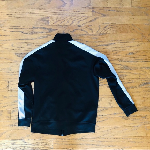 Nike Full Zip Jacket XL Black White - Picture 6 of 6